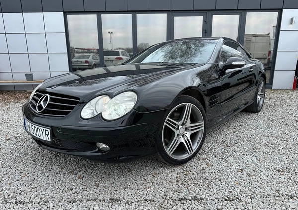 Mercedes-Benz SL cena 67500 przebieg: 174707, rok produkcji 2002 z Boguchwała małe 277